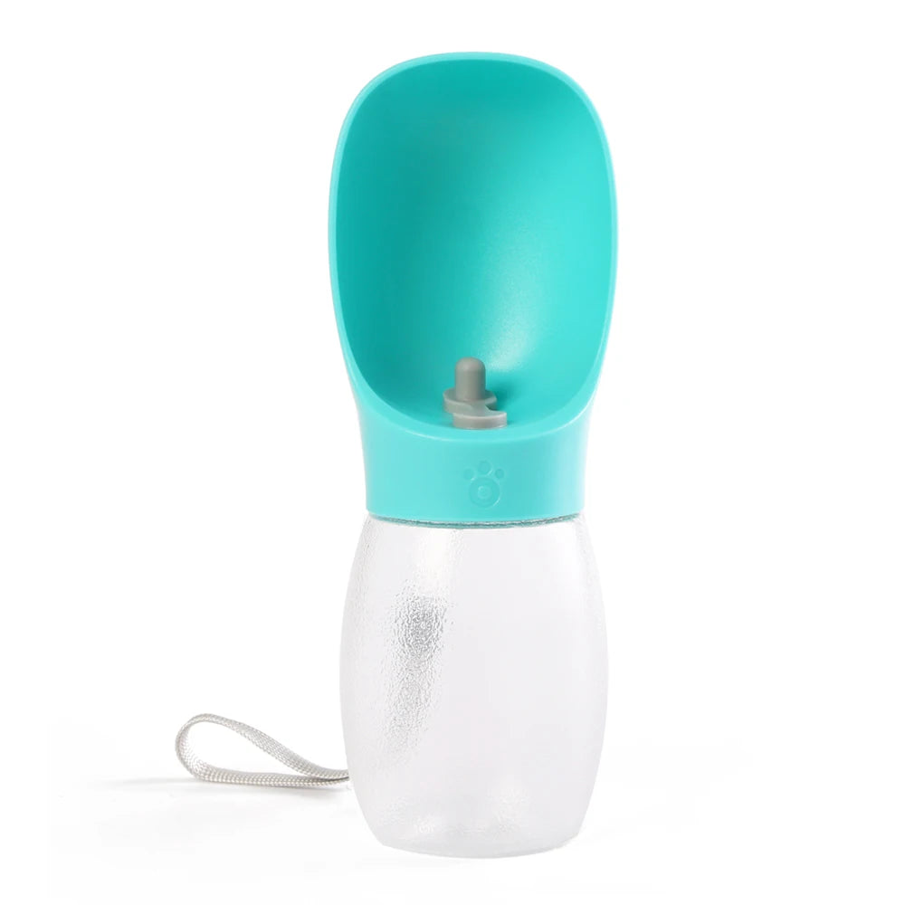 300 ml Portable Pet Water Bottle with Carry Strap