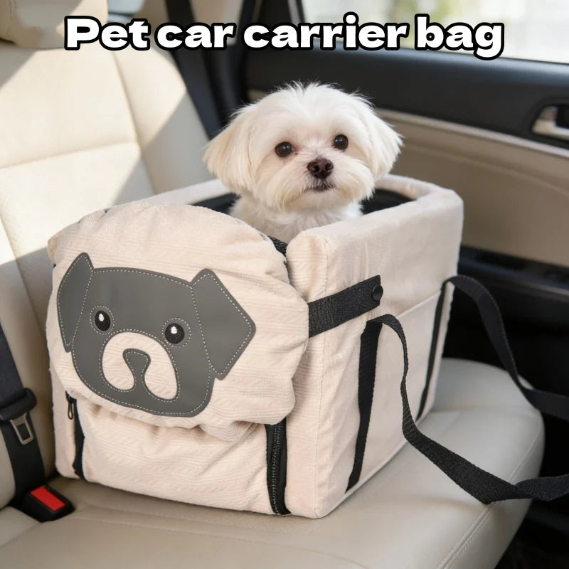 Foldable Pet Travel Bag with Removable Washable Liner