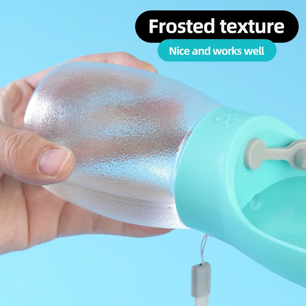 300 ml Portable Pet Water Bottle with Carry Strap
