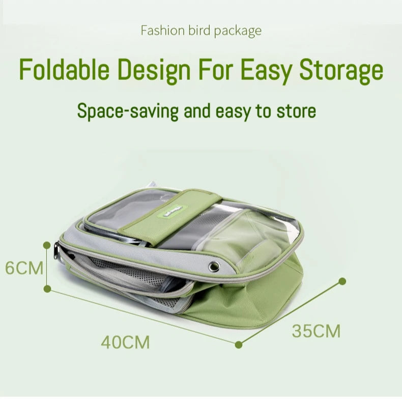 Foldable Oxford Pet Carrier Backpack