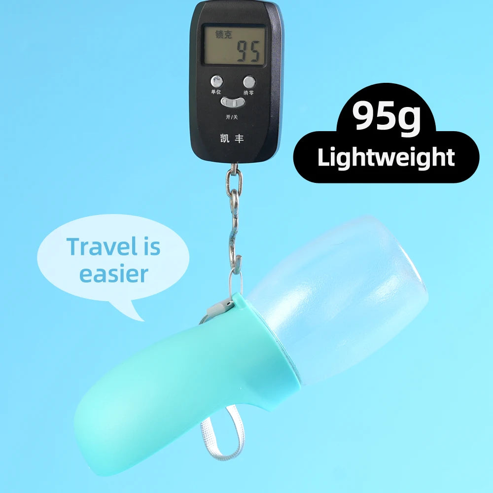 300 ml Portable Pet Water Bottle with Carry Strap
