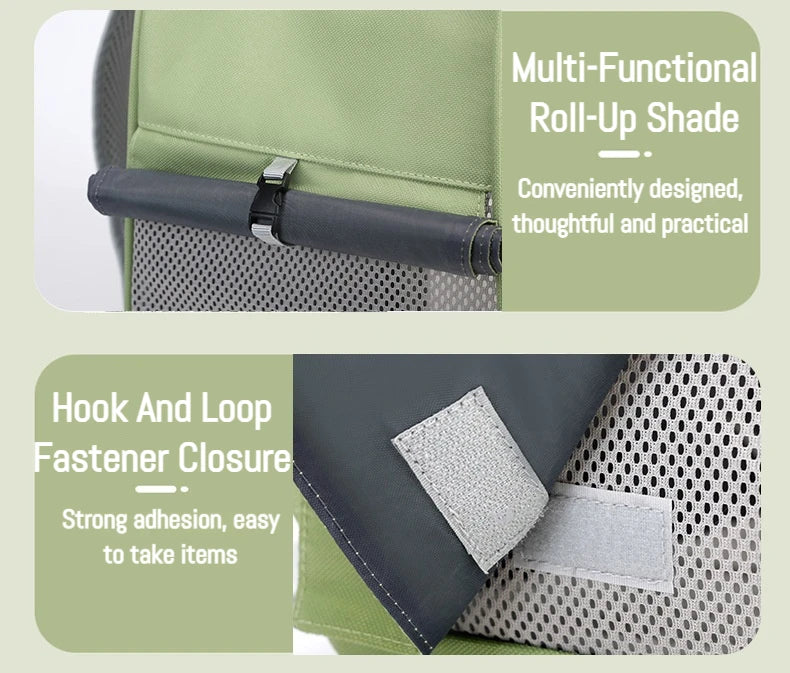 Foldable Oxford Pet Carrier Backpack