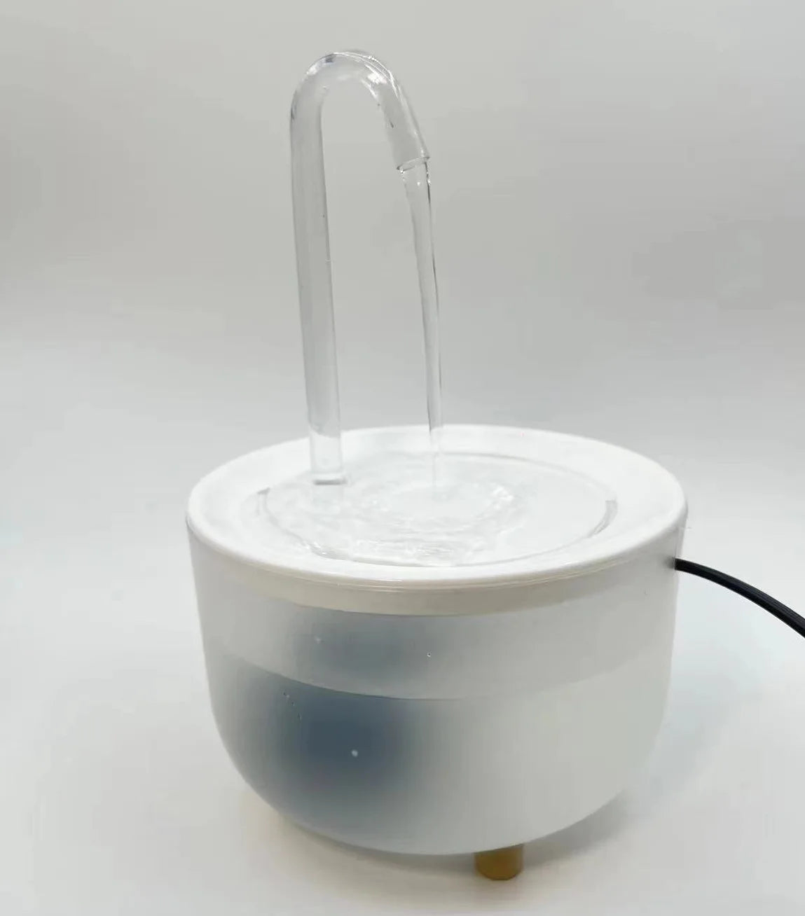 1.2L Compact Pet Water Fountain, Lotus & Spout Styles