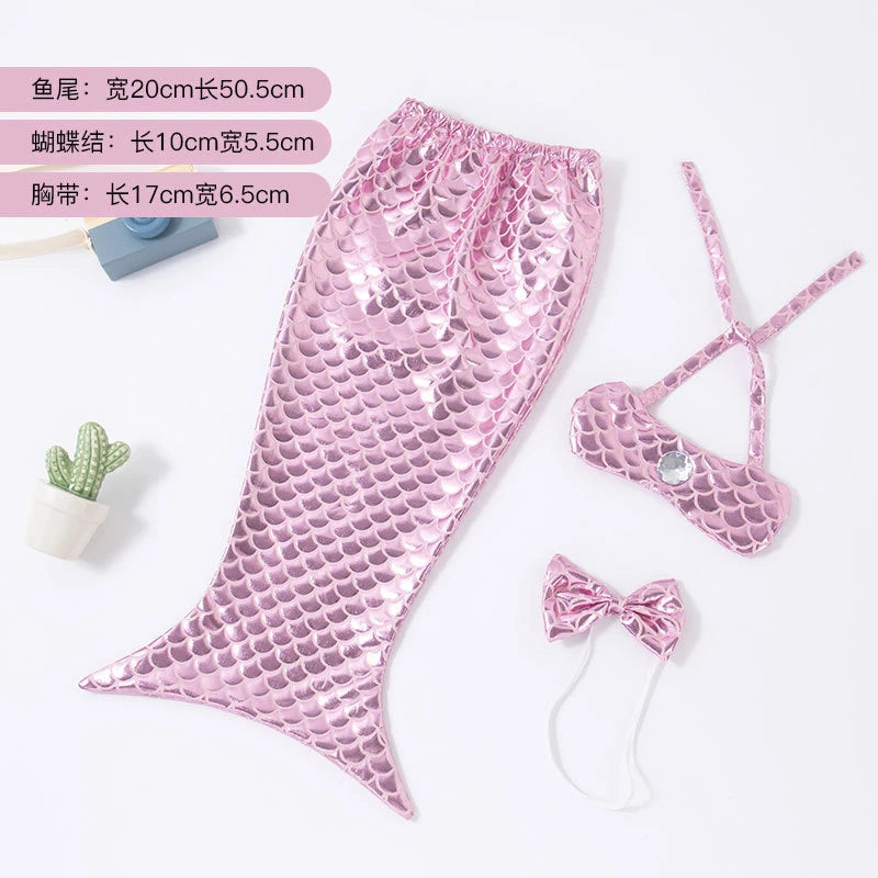 Shimmering Mermaid Tail Cat Costume