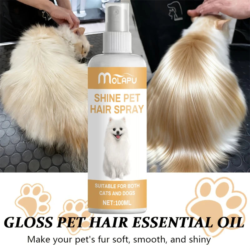 MOLAPU Pet Coat Smoothing Spray, 100 ml