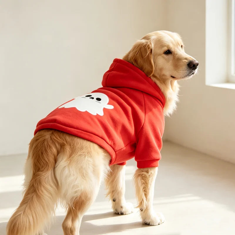 Halloween Pumpkin Pet Hoodie