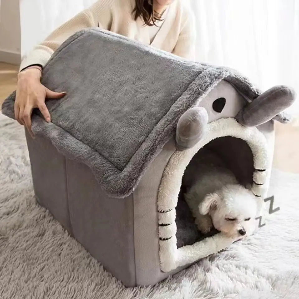 Teddy Cottage Pet House for Cats & Small Dogs