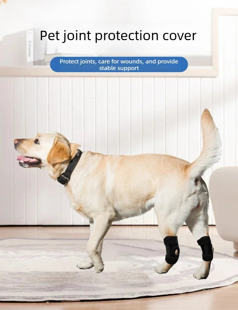 Dog Leg Wraps and Connected Paw Covers, Six Styles