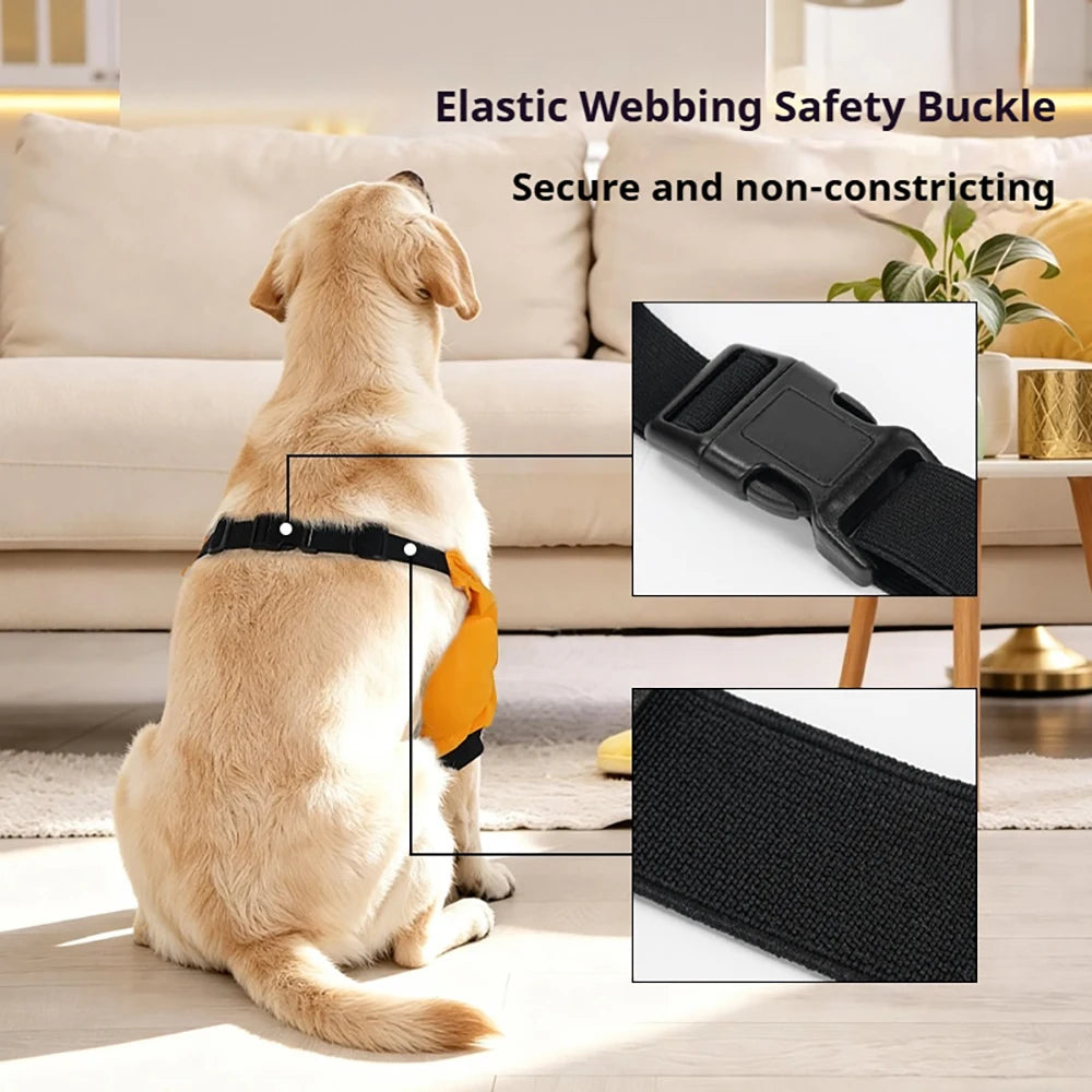 Dog Elbow Cover with Connected Front-Leg Sleeves