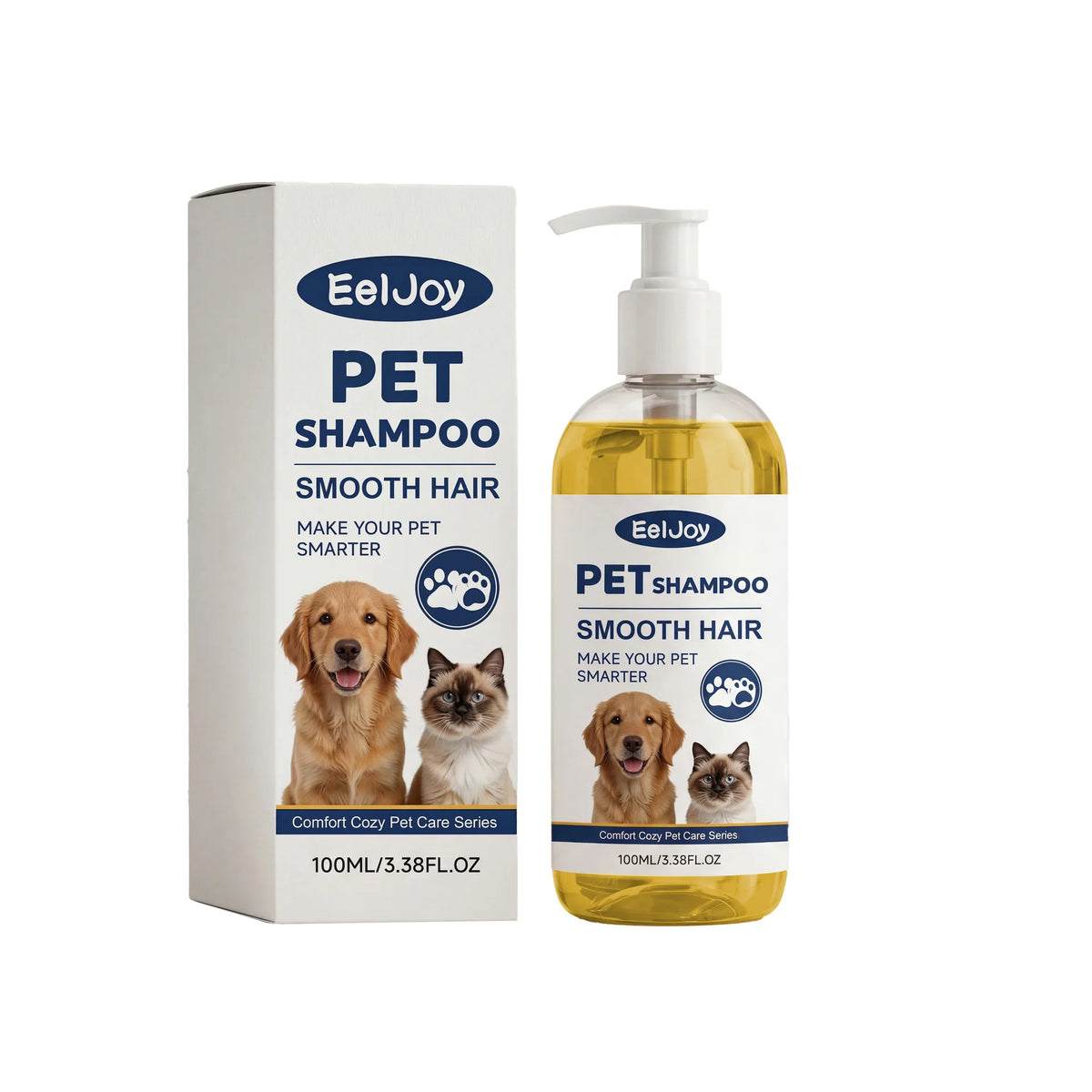 EelJoy Pet Shampoo, 100 ml, 1–4 Bottle Packs