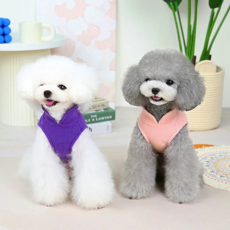Graphic Polar Fleece Pet Vest