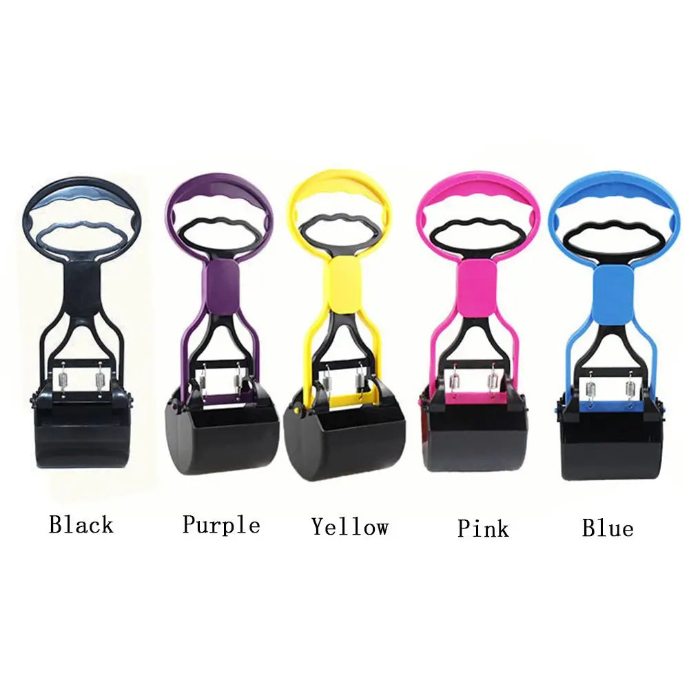Compact Spring-Action Dog Waste Scooper