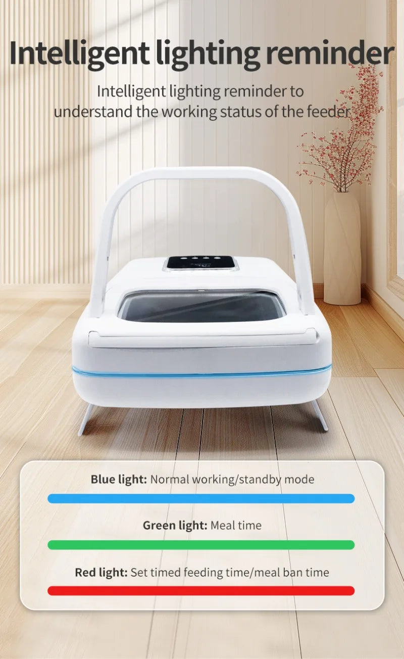 1.5L RFID Pet Feeder with Access-Control Lid