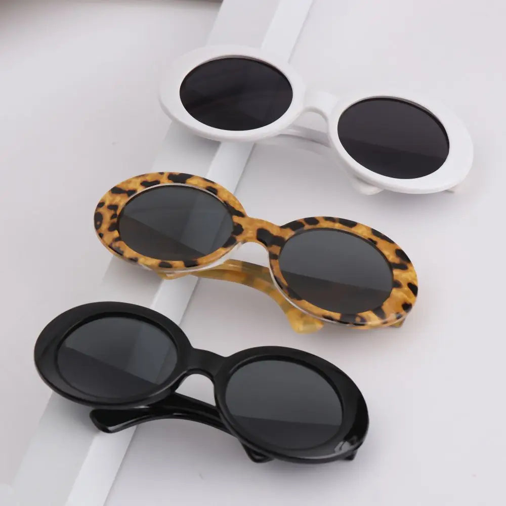 Round-Frame Pet Photo Glasses, Eyewear or Strap Option