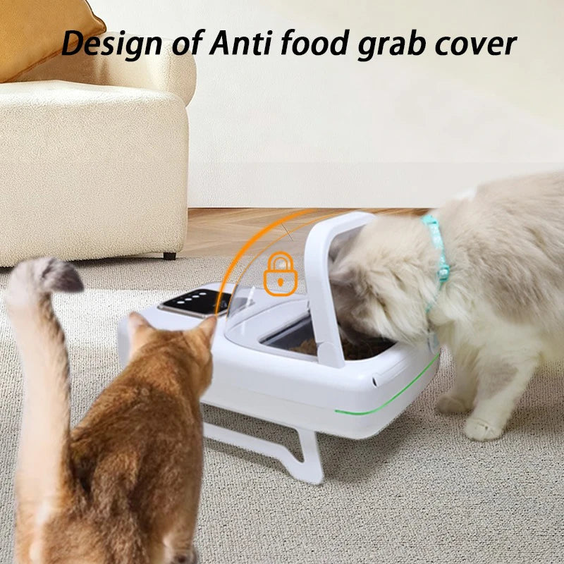 1.5L RFID Pet Feeder with Access-Control Lid