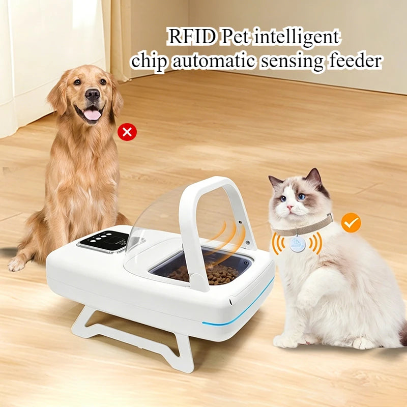 1.5L RFID Pet Feeder with Access-Control Lid