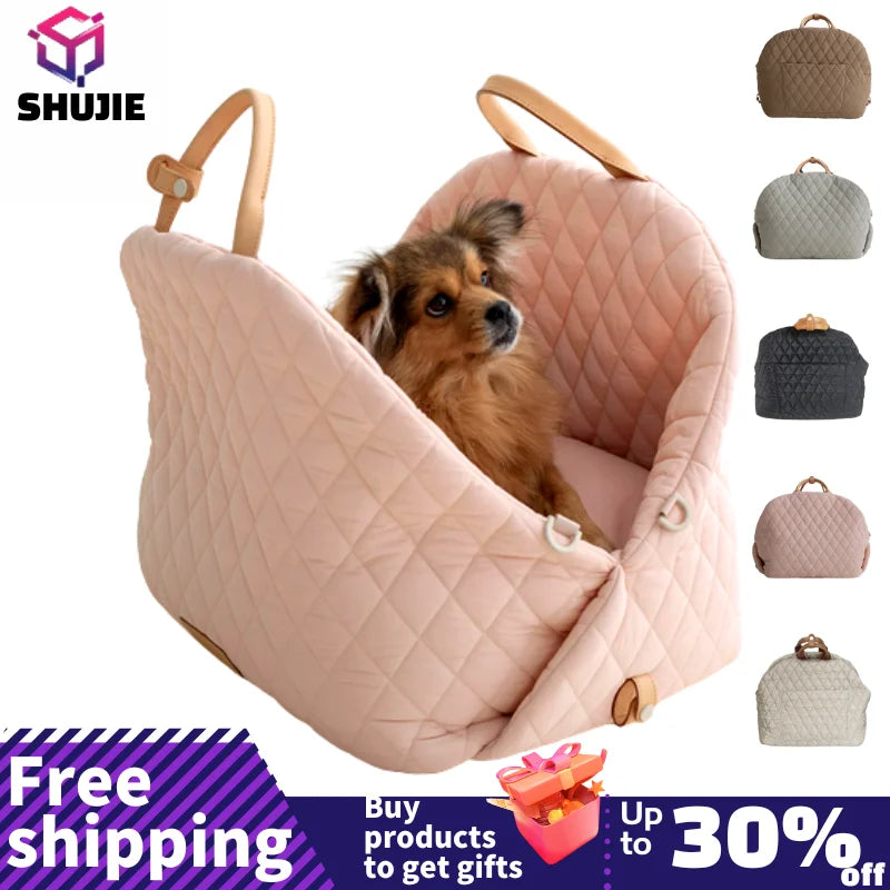 2-in-1 Pet Carrier Handbag & Travel Bed