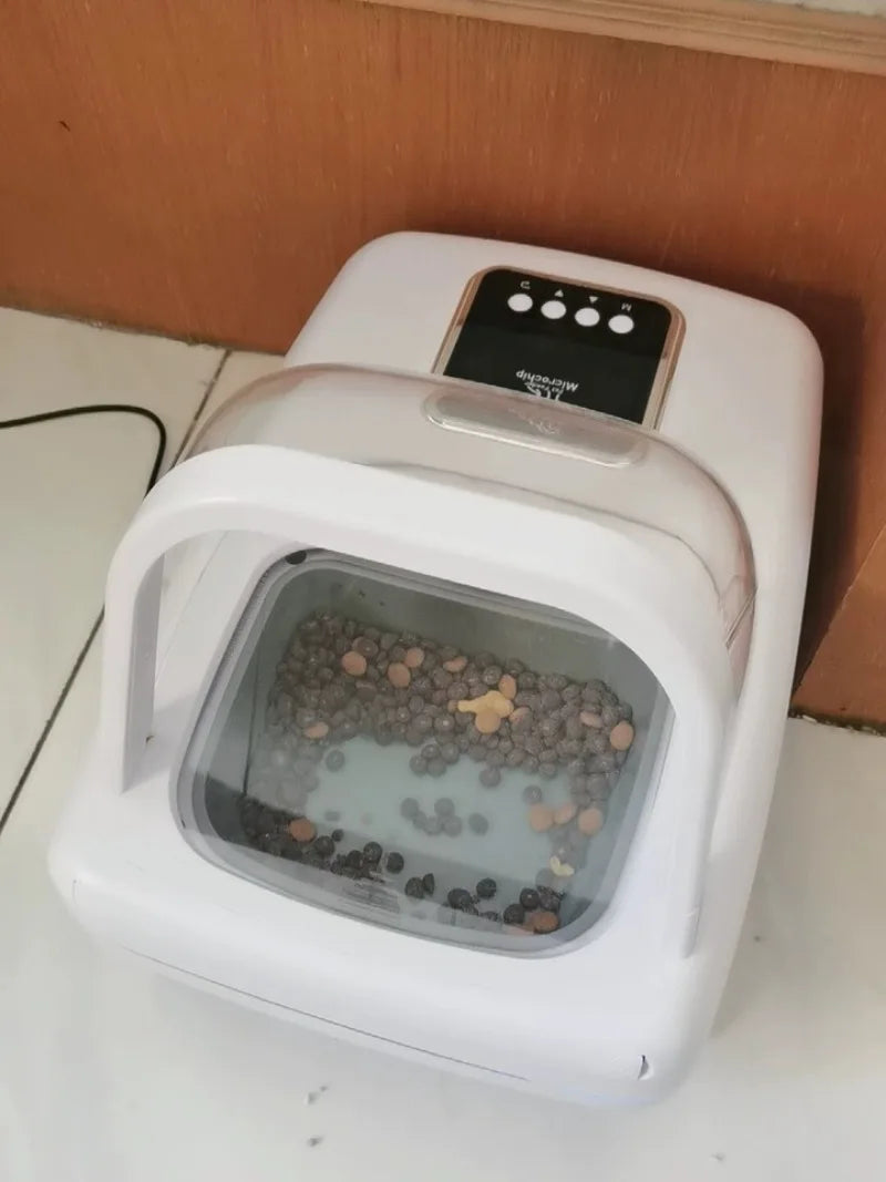 1.5L RFID Pet Feeder with Access-Control Lid