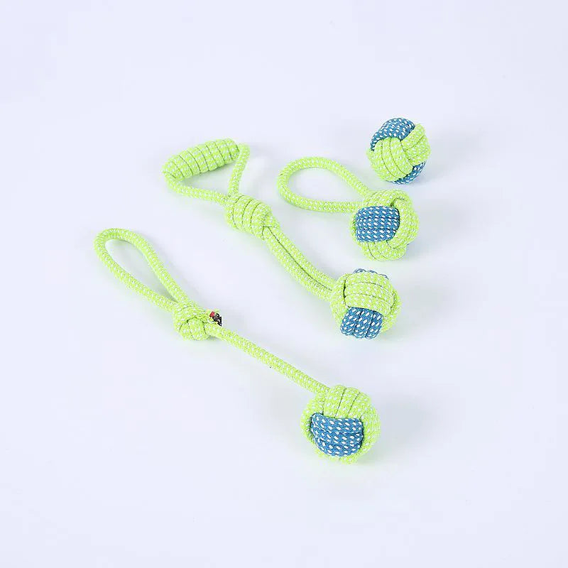 Knotted Rope Dog Toys, Individual & Multipack Options