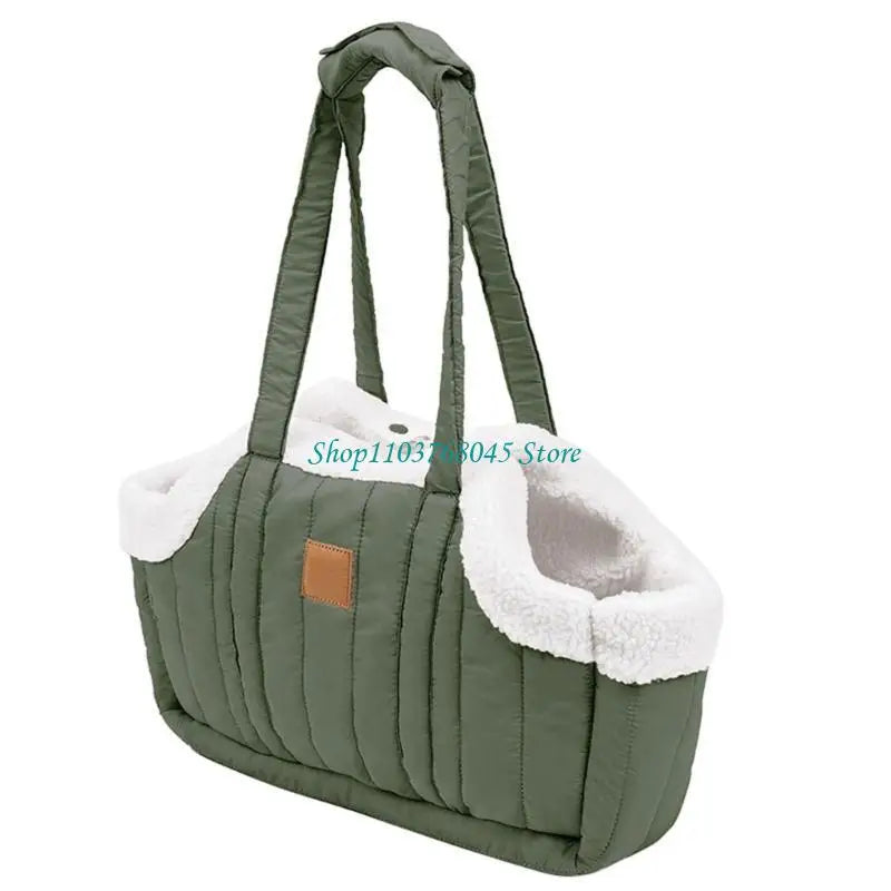 Soft Plush Pet Carrier Shoulder Bag