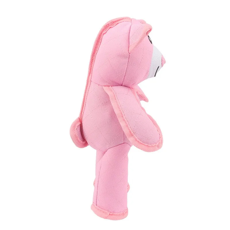 Squeaky Teddy Bear Dog Toy in Pink or Blue