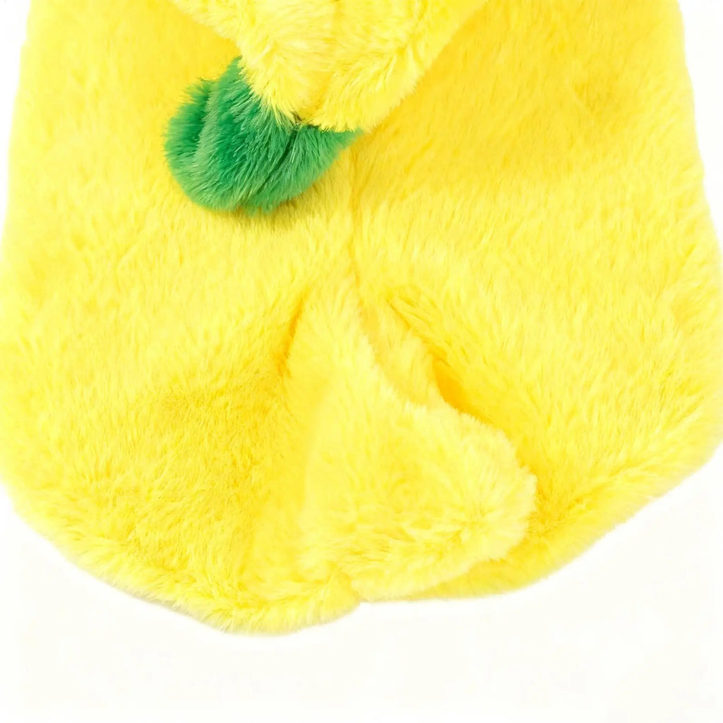 Plush Banana Hooded Pet Costume