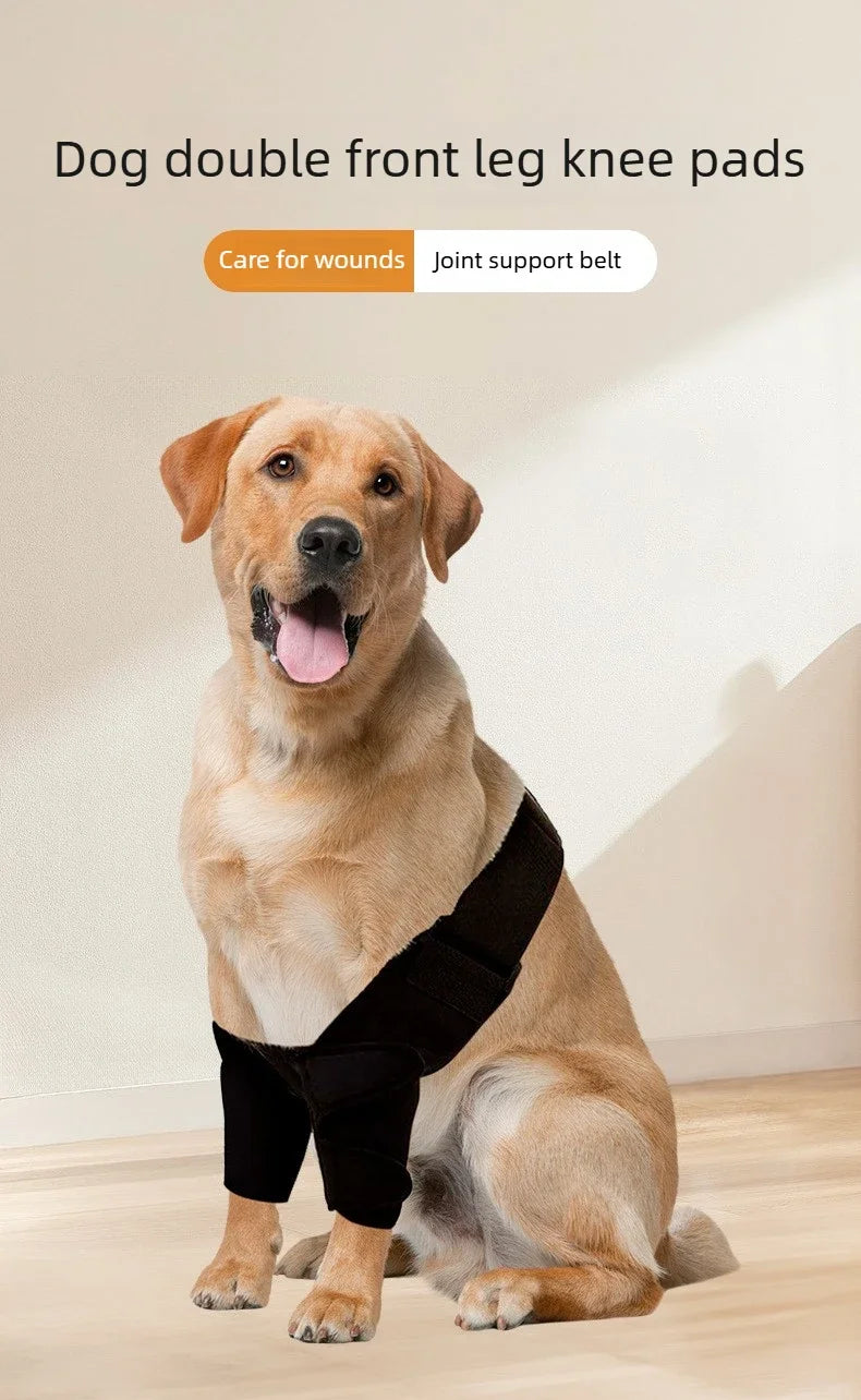 Dog Leg Wraps and Connected Paw Covers, Six Styles