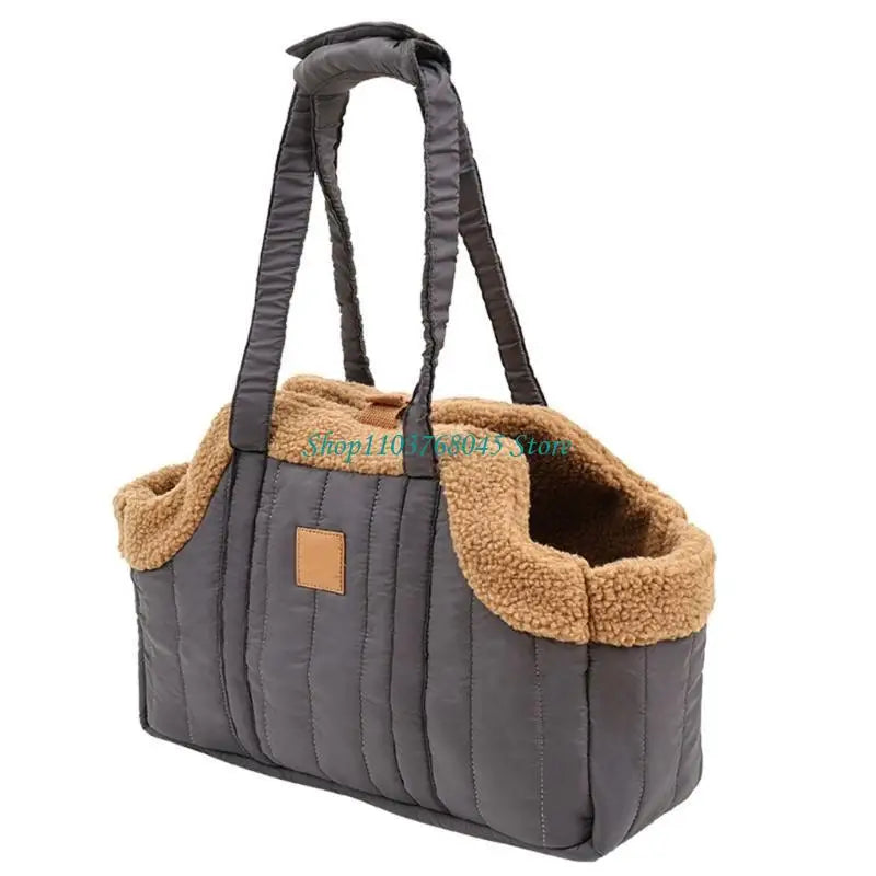 Soft Plush Pet Carrier Shoulder Bag