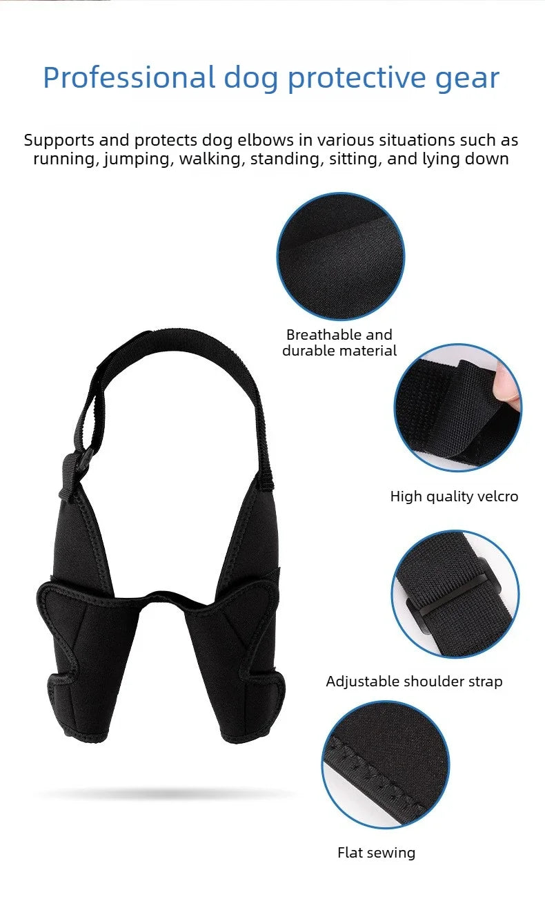 Dog Leg Wraps and Connected Paw Covers, Six Styles