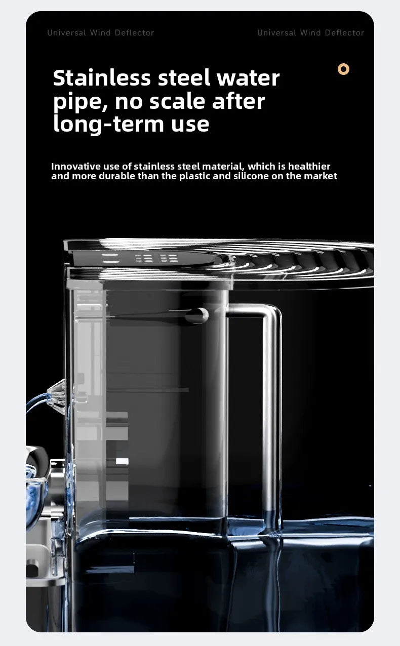 4.5L Tilting Pet Water Dispenser with Ceramic Bowl