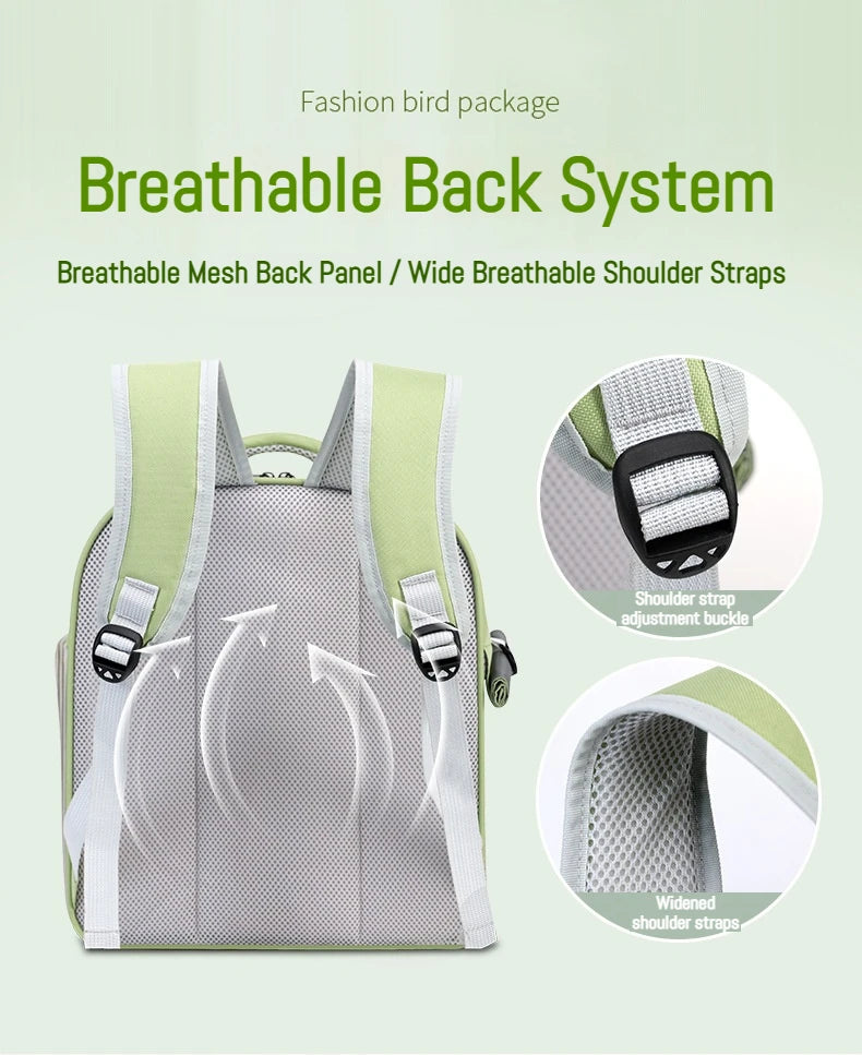 Foldable Oxford Pet Carrier Backpack