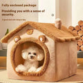 Teddy Cottage Pet House for Cats & Small Dogs