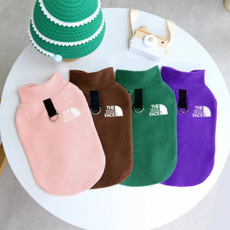 Graphic Polar Fleece Pet Vest