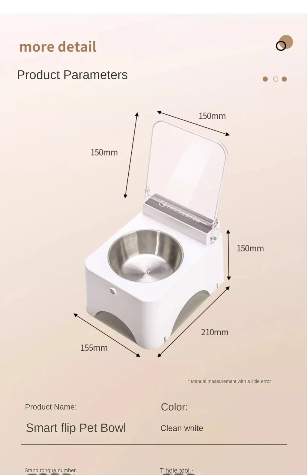 Sensor-Lid Pet Bowl, Ceramic or Stainless Steel