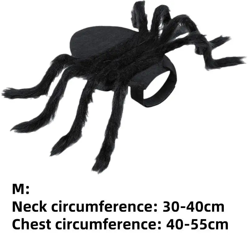 Fuzzy Spider Costume for Cats & Dogs