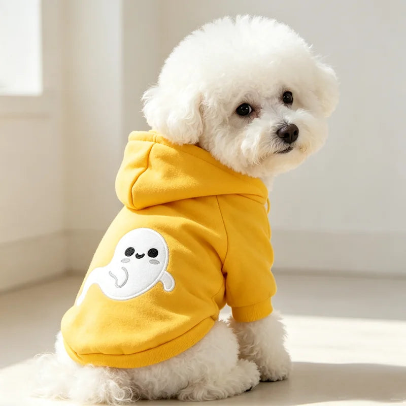 Halloween Pumpkin Pet Hoodie