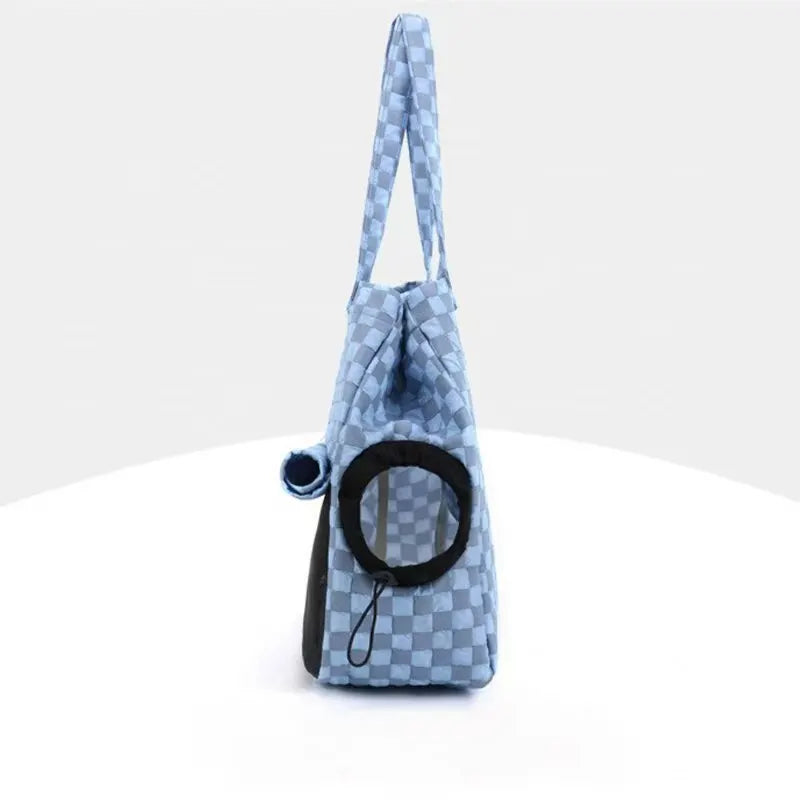 Cat Carrier Shoulder Backpack with Button Closure