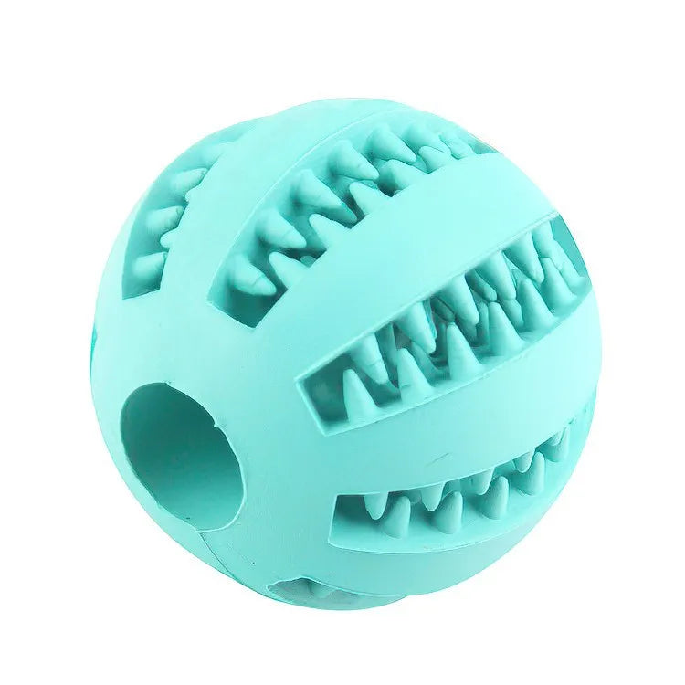 Rubber Treat Ball for Dogs in Three Sizes