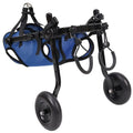 Adjustable Two-Wheel Rear-Support Pet Wheelchair