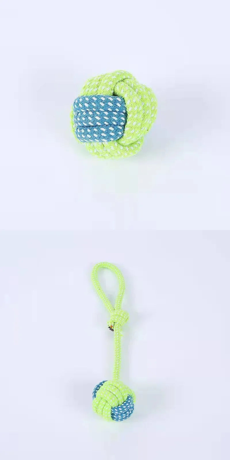 Knotted Rope Dog Toys, Individual & Multipack Options