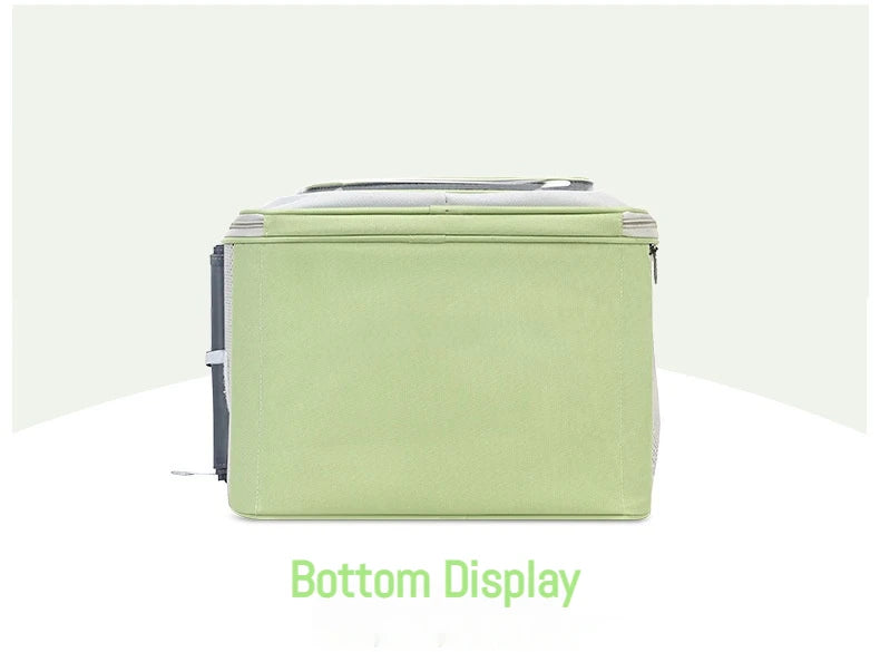 Foldable Oxford Pet Carrier Backpack