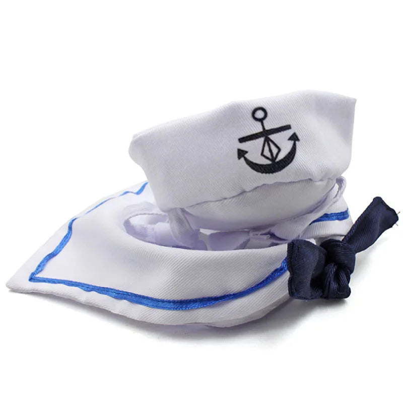 Nautical Sailor Cat Costume