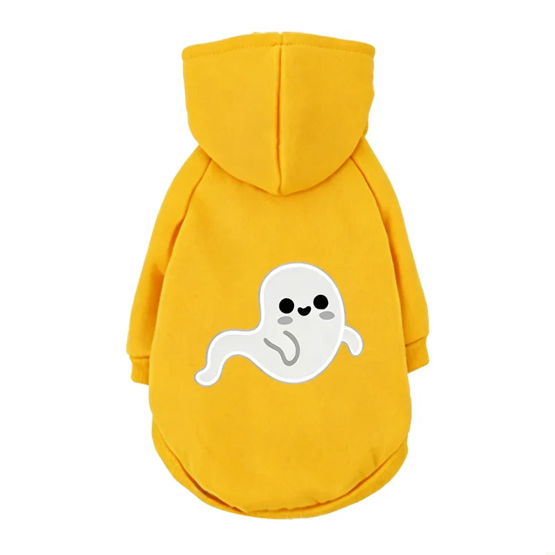 Halloween Pumpkin Pet Hoodie