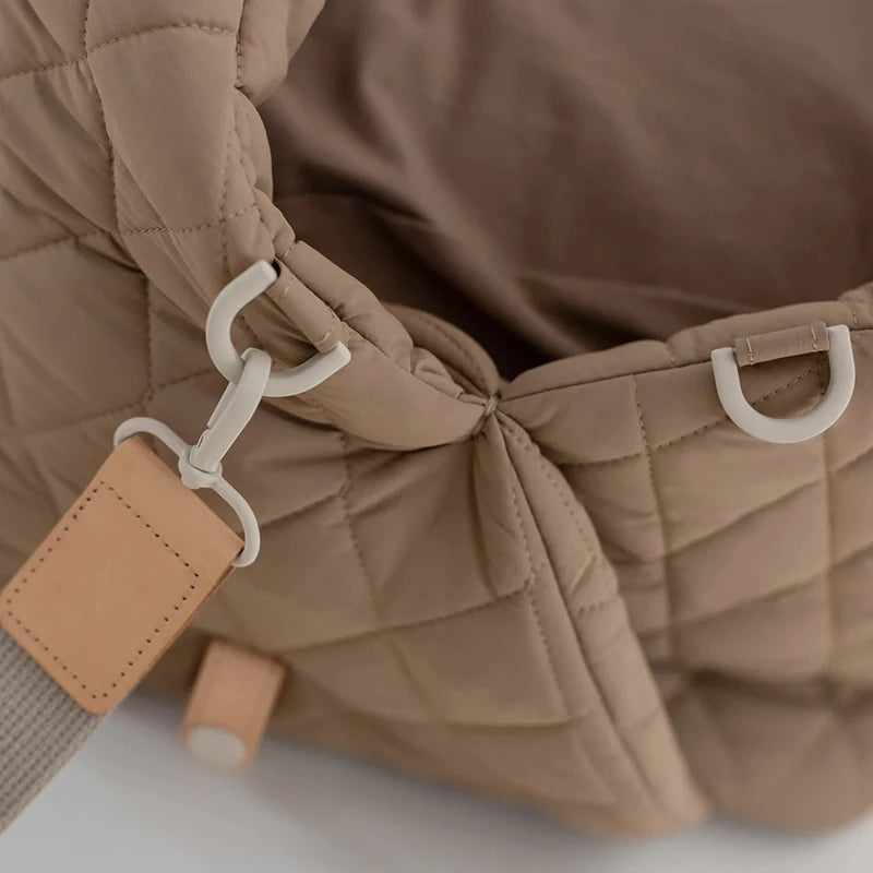 2-in-1 Pet Carrier Handbag & Travel Bed