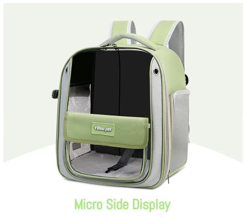 Foldable Oxford Pet Carrier Backpack