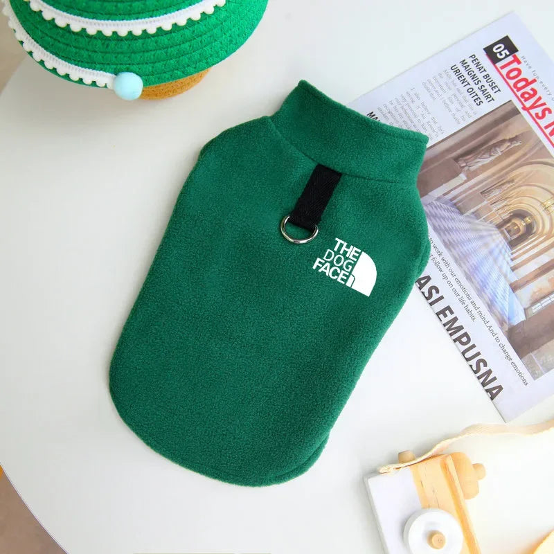 Graphic Polar Fleece Pet Vest