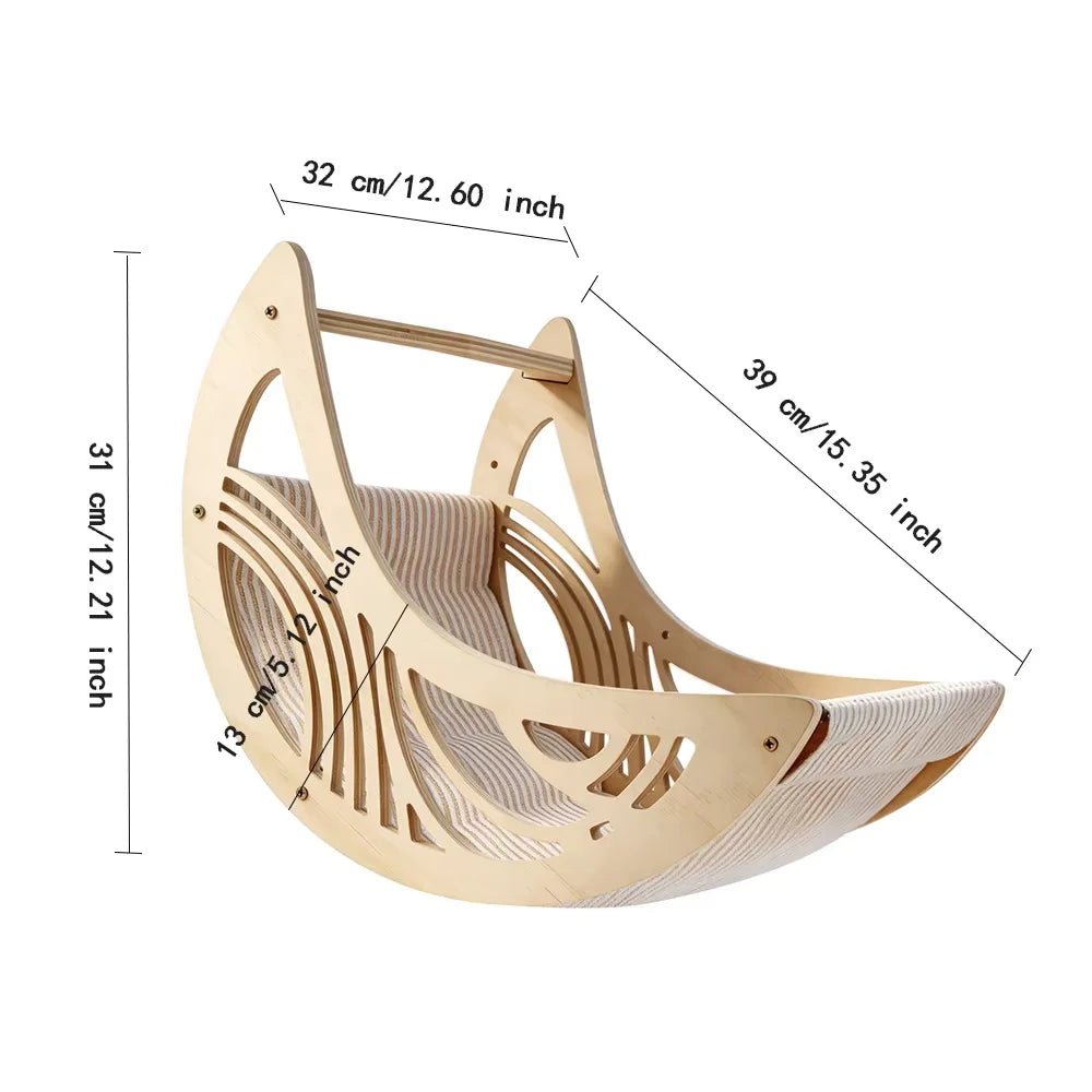 Wall-Mounted Cat Shelves, Steps & Lounging Options