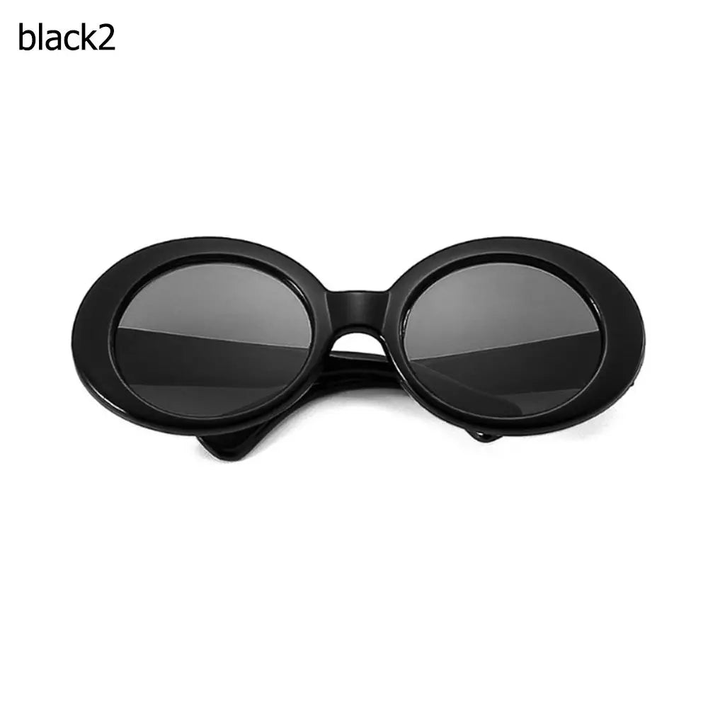 Round-Frame Pet Photo Glasses, Eyewear or Strap Option