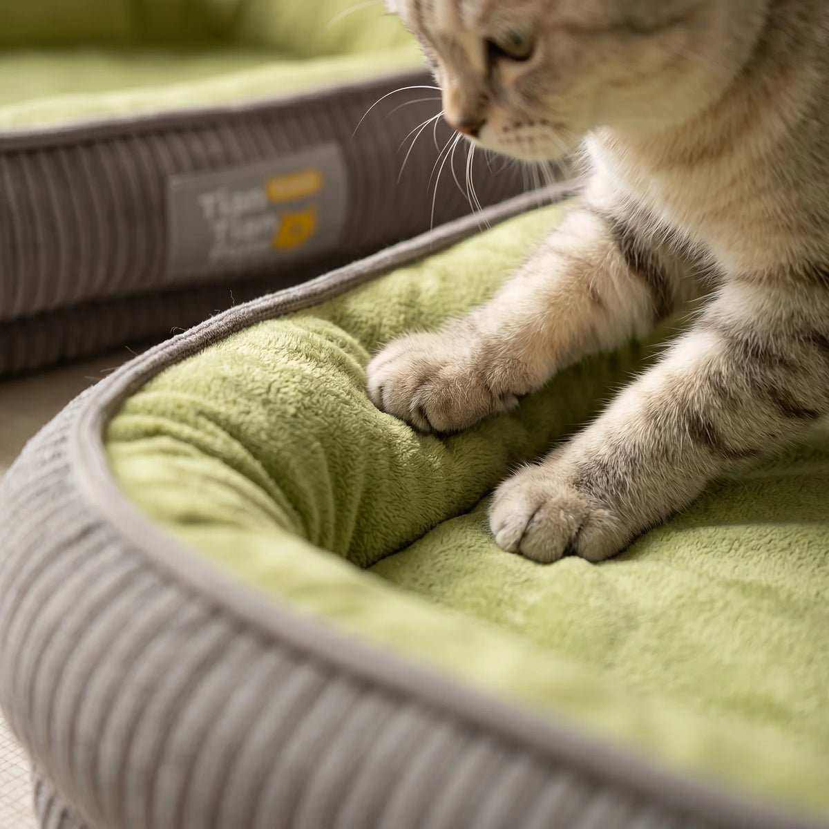 Oval Bolster Bed for Dogs & Cats